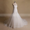 Adorable Mermaid Sweet Heart Exquisite Pleated Lace Tulle Wedding dress